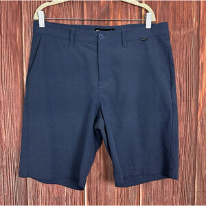Travis Matthew Mens Golf Shorts Casual Blue Shorts Mens Size 34